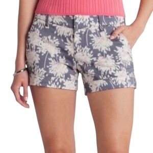 Dear John Like NEW Finnegan Cuffed Floral Blue Whit pink Women's Shorts